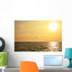 Sunrise and Flock Birds Wall Mural