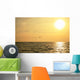 Sunrise and Flock Birds Wall Mural