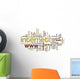 Internet - Word Cloud Wall Decal