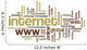 Internet - Word Cloud Wall Decal
