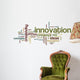 Innovation - Word Cloud Wall Decal