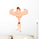 Muscle man Wall Decal