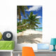 Guam Bent Coconut Tree Wall Decal