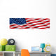 American Flag Flowing Wind