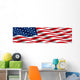 American Flag Flowing Wind