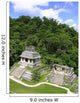 Palenque mayan ruins maya Chiapas Mexico Wall Mural