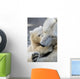 Little Polar Bear Cub Wall Mural