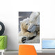 Little Polar Bear Cub Wall Mural
