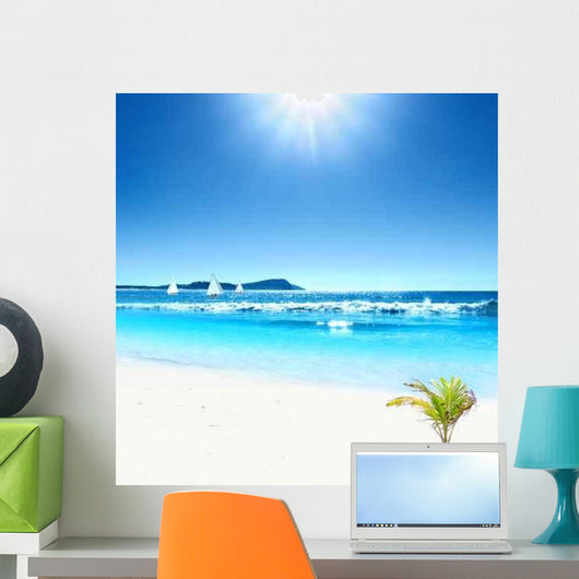 Tropical Horizons Wall Decal