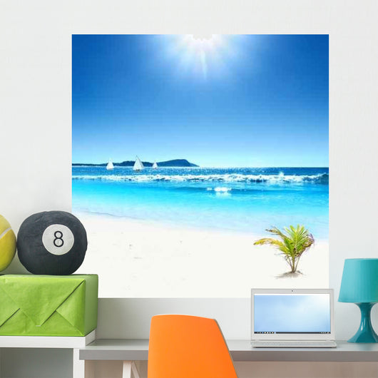 Tropical Horizons Wall Decal