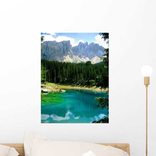 Lac Carezza Wall Decal