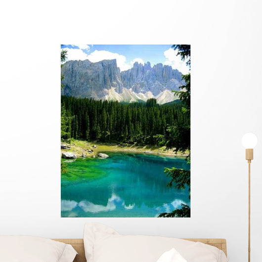 Lac Carezza Wall Decal