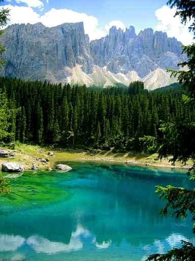 Lac Carezza Wall Decal