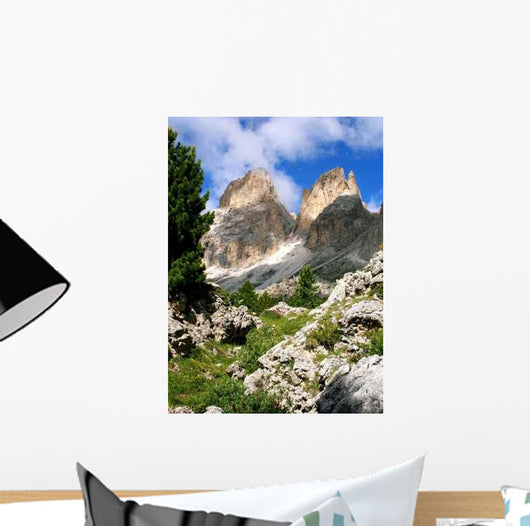 Montagne Des Dolomites Wall Decal