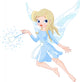 Tooth Fairy With Magic Wand Wall Decal