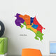 Map Republic Costa Rica