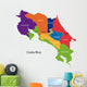 Map Republic Costa Rica