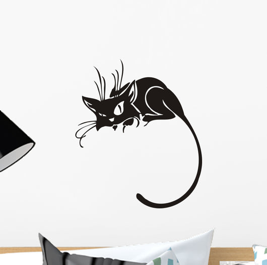 Black Cat Vector Image