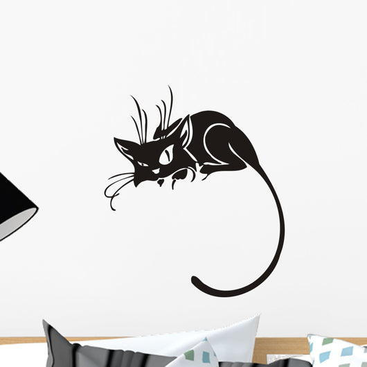 Black Cat Vector Image