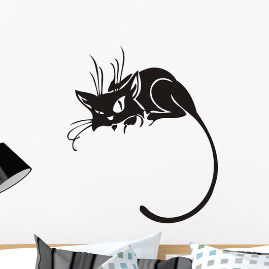 Black Cat Vector Image