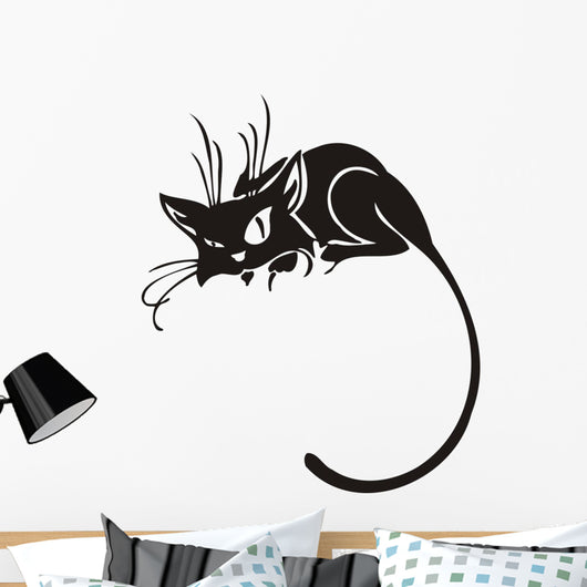 Black Cat Vector Image