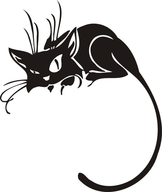 Black Cat Vector Image