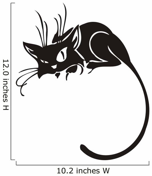 Black Cat Vector Image