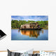 Houseboat Backwaters India Wall Decal