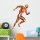 Building Muscle Man Running Wall Decal