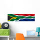 South African Flag in the Wind Wall Mural