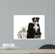 Bichon Frise Poodle and Wall Decal