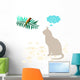 Patience Prowl Wall Mural