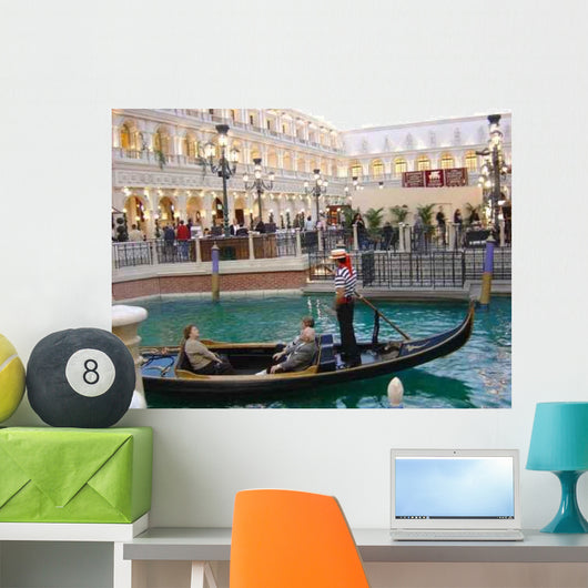Gondola Venetian Wall Decal