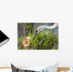 Sandhill Crane and Chick Wall Mural