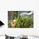 Sandhill Crane and Chick Wall Mural