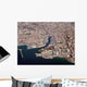 Marseille from above Wall Decal