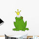 Frosch, Frog, FroschkÃ¶nig, MÃ¤rchen, Krone, KrÃ¶te Wall Decal
