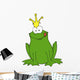 Frosch, Frog, FroschkÃ¶nig, MÃ¤rchen, Krone, KrÃ¶te Wall Decal