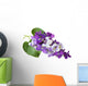 Violet Flowers Wall Decal