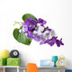 Violet Flowers Wall Decal