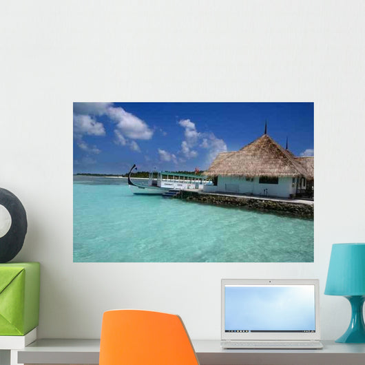 Maldives Islands Wall Decal Design 2
