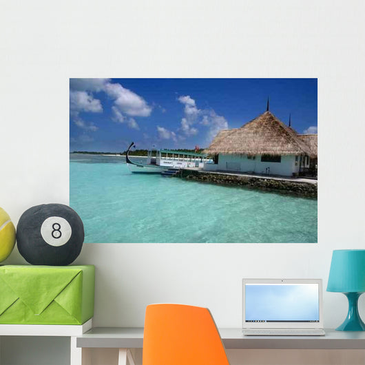 Maldives Islands Wall Decal Design 2