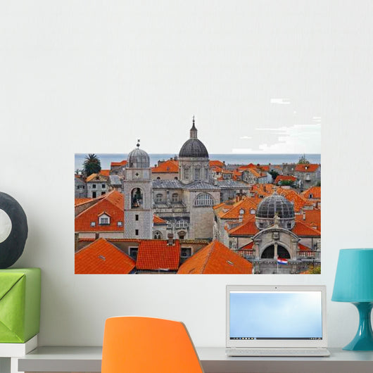 Dacher Und Kirchen Von Wall Decal