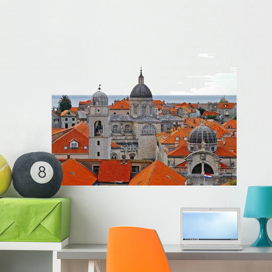 Dacher Und Kirchen Von Wall Decal