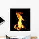 Flames Wall Mural