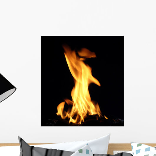 Flames Wall Mural