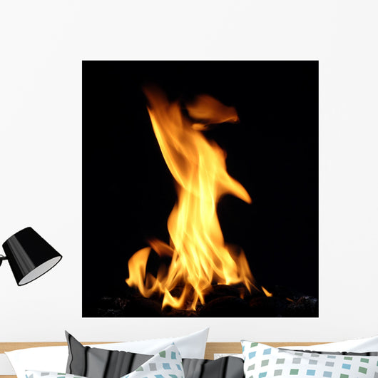 Flames Wall Mural