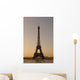 Eiffel Tower Dawn Wall Mural