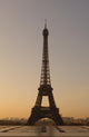 Eiffel Tower Dawn Wall Mural