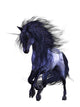 Blue Unicorn 1 Wall Decal